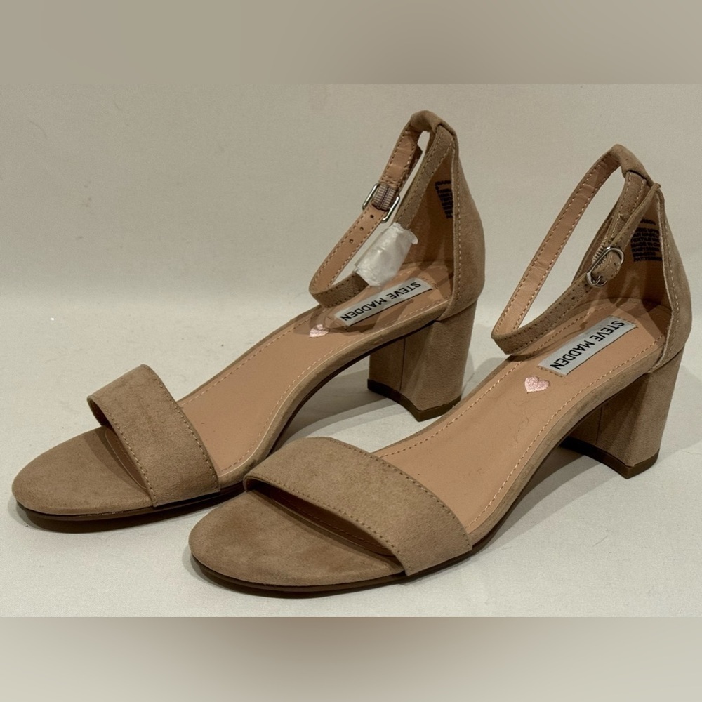 NEW Steve Madden JCarrson Tween/Women’s Block Heel Sandals Size 8M - Picture 4 of 9